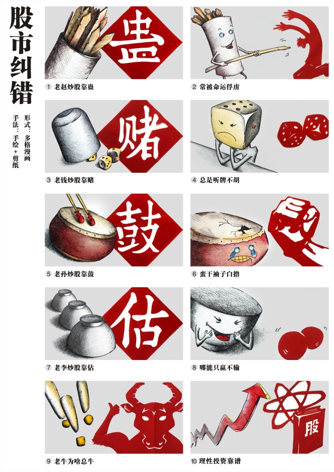“投教画中话”系列之二《莫把股市当赌场 